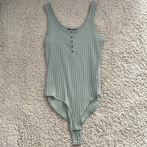 Forever 21 Ribbed Tank Top Bodysuit